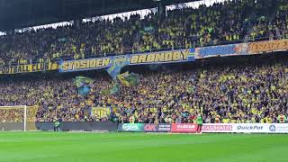 25000 Brøndbyfans synger Stoltheden Er Kolossal [upl. by Oiliruam]