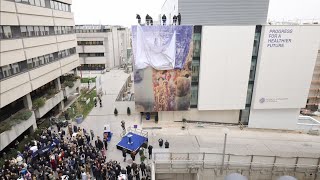 Gustav Klimts Fakultätsbild quotMedizinquot an der MedUni Wien enthüllt [upl. by Adine324]