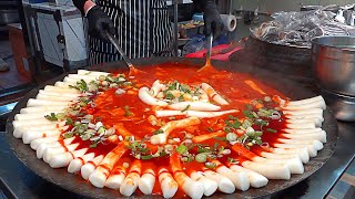 Amazing Tteokbokki and Fried Foods Customers flock in from the morning  Korean street food [upl. by Perle]