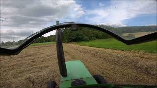 GoPro Vorgewende Schwadern mit Deutz 5206 Cabview 92 [upl. by Lavoie]