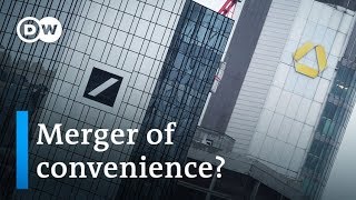 Analysis Can a merger save Germanys Deutsche Bank and Commerzbank  DW Business [upl. by Senzer]