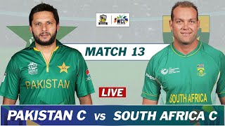 PAKISTAN vs SOUTH AFRICA LIVE COMMENTARY  PAK vs SA MATCH 13 LIVE WORLD CHAMPS OF LEGENDS  PAK [upl. by Inga]