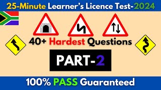 25 Minutes of NEW Learners License Test Questions  Can You Pass 2024 Real Test [upl. by Eyt261]