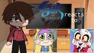 SVTFOE reacts to Stars future as Charlie Morningstar SVTFOE x HH Gacha 12 [upl. by Jempty786]