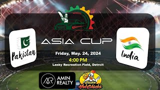 ASIA CUP  May 24 2024 Pakistan vs India [upl. by Enaxor98]