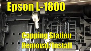 How to RemoveInstall L1800 Waste Capping Station  Artisan 1430 1400 1390 [upl. by Elyssa]