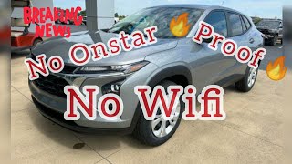 🔥2024 Chevy Trax No OnStar or Wifi Known Issue Proof 🔥2024chevytrax cheverolet chevy chevytrax [upl. by Roice101]