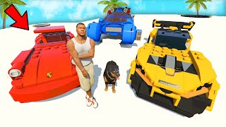 Collecting Trillionaire LEGO SUPERCARS in GTA 5 [upl. by Coe]