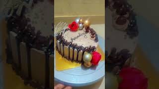 Subscribe my channelChocolate cake homebakerbirthdaycake [upl. by Aiahc]