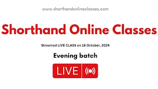 Shorthand Online Course for SSC Stenographer  wwwshorthandonlineclassescom sscstenographer2024 [upl. by Margetts882]