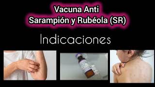 Vacuna SR Sarampión y Rubéola 💉🧒🏻👩🏻 [upl. by Skurnik983]