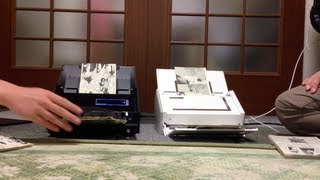 ScanSnap S1500とiX500の読み取り速度比較 [upl. by Aibos]