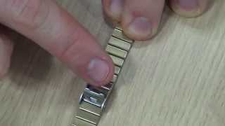 How To Adjust A Casio Slide Clasp [upl. by Harod]