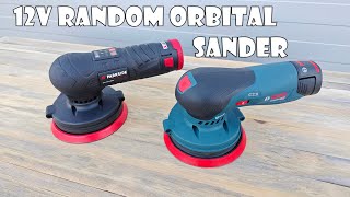 Parkside Performance 12V Random Orbital Sander vs Bosch Professional [upl. by Neeluqcaj]