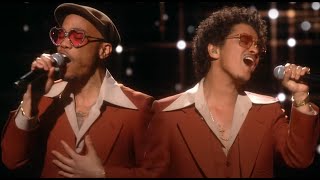 Bruno Mars Anderson Paak Silk Sonic  Leave the Door Open LIVE from the 63rd GRAMMYs ® 2021 [upl. by Zachar]