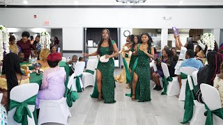 Best Congolese Wedding Entrance Dance  Harrisburg PA [upl. by Olympias697]