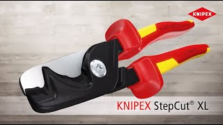 KNIPEX StepCut XL [upl. by Ainolopa292]