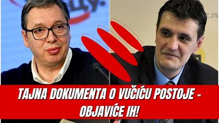 Novinar Domagoj Margetić koji poseduje tajna dokumenta o Vučiću poslao jasnu poruku [upl. by Hairahcez907]