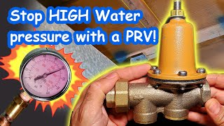 Why Are My Pipes Banging  Pressure Reducing Valve Installation amp Adjustment [upl. by Hares]