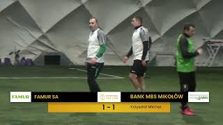 FAMUR vs Bank MBS Mikołów 2 tydzień SLF Śląsk Zima 2024 [upl. by Laurena]