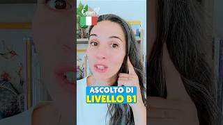 Prova a fare questo Esercizio di Ascolto Italiano 🇮🇹 Livello B1 livellob1 italianonline [upl. by Palermo]