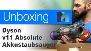 Dyson V11 absolute Zubehör amp Unboxing [upl. by Ahsap]