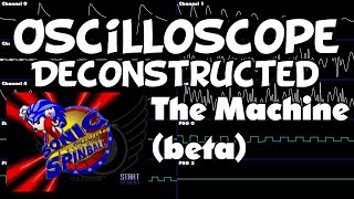 Sonic Spinball  The Machine beta  Oscilloscope Deconstruction [upl. by Eytteb]