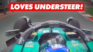 Why Alonso LOVES UNDERSTEER [upl. by Uhayile484]