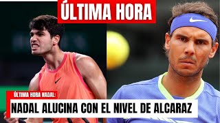 ÚLTIMA HORA IMPACTANTE VICTORIA de ALCARAZ contra NADAL en su ÚLTIMO PARTIDO JUNTOS [upl. by Beller182]