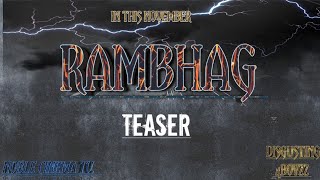 RAMBHAG  OFFICIAL TEASER  ATHARVA  HONEY  LUCKY  GOLU [upl. by Dustie]