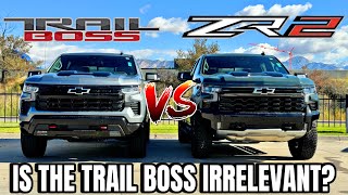 2025 Chevy Silverado Trail Boss VS ZR2 Is The Trail Boss On The Chopping Block After This [upl. by Yreme]