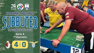 Flli Bari Reggio Emilia vs Lazio Serie A  Campionato Nazionale a squadre di Subbuteo Trad 2024 [upl. by Noelc]