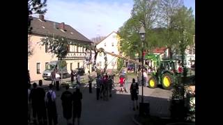 2012 Maibaum aufstellen in Titting [upl. by Ostap]