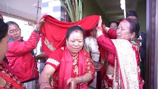 Hindu Cultural Wedding ll Narayan Gurung amp Anjuli Gurung hinduculture weddingceremony bhaktapur [upl. by Lezah]