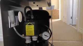 Werther SilAir 15D Silentaire Silent Airbrush Compressor Review  Part 2  Operation [upl. by Neslund]