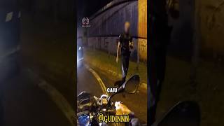 Enquadro sinistros no meio da madrugada 😳 motoboy motovlog policia [upl. by Verbenia]