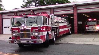 Passaic Nj Fire Deparment Ladder 1 Spare Engine 1 amp Engine Responding From Westside Firehouse [upl. by Mendoza934]