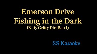 Emerson Drive Fishing in the Dark Karaoke Version [upl. by Yleme]