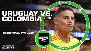 Uruguay vs Colombia Copa America Semifinals Preview  Ale Morenos BIRTHDAY 🎂  ESPN FC [upl. by Kenimod863]