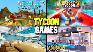 10 BEST Roblox Tycoon Games to Play in 2024 [upl. by Hite]