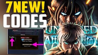 💓💓UNTITLED ATTACK ON TITAN CODES NEW UPDATES ROBLOX 2024 UNTITLED ATTACK ON TITAN GAME CODES💓💓 [upl. by Aisylla]