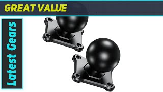 BRCOVAN 2 PCS The Best 15 Ball Mount Base for RAM Mounts amp Garmin Devices [upl. by Winshell]