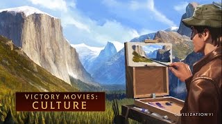 CIVILIZATION VI  Culture Win Victory Movies [upl. by Hinckley]