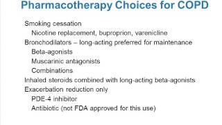 Management of COPD Update [upl. by Mika]