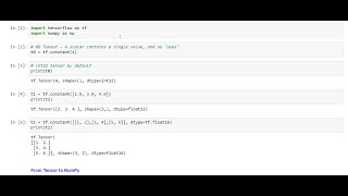 Tensor 04 TensorFlow constant بالعربي [upl. by Pitchford349]