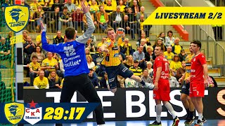 EHFCupQuali RheinNeckar Löwen vs SKA Minsk 2719 im Livestream Teil 22 [upl. by Aiekam]