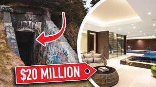 5 Most Luxurious Doomsday Bunkers Ever Built  Rich Tube  Weird Facts [upl. by Aeresed]