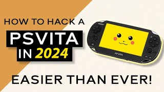 PS Vita Hacking Guide 2024  Easier Than Ever No PC Required [upl. by Basham]