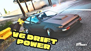 E86 V6 engine swap drift car  CarX Street PC [upl. by Ycal]