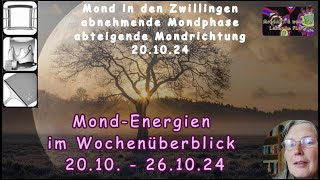 Wochenüberblick der Mondenergien vom 2010  261024 [upl. by Glennis]